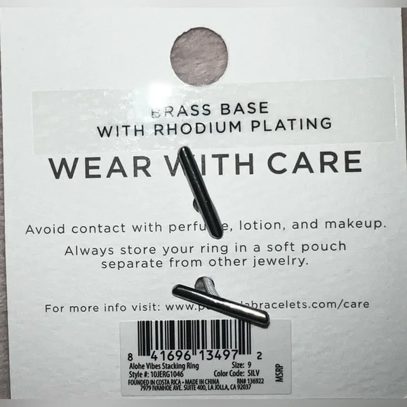 Pura Vida Aloha Ring size 9 NWT - Picture 3 of 5